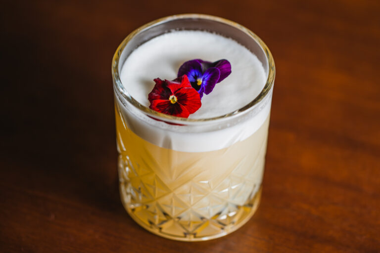 A cocktail, artistic shot