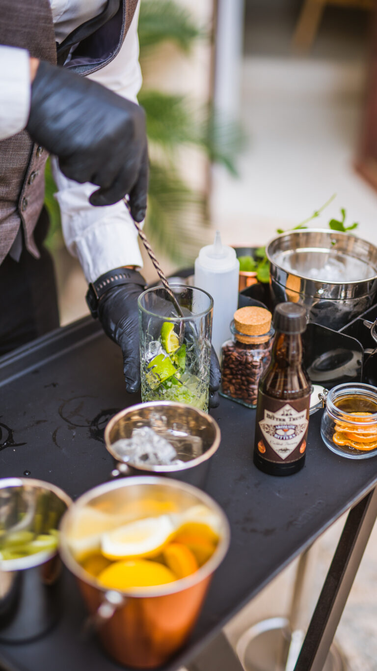 Preparation of cocktail