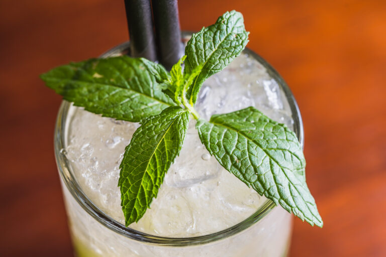 A cocktail, artistic shot