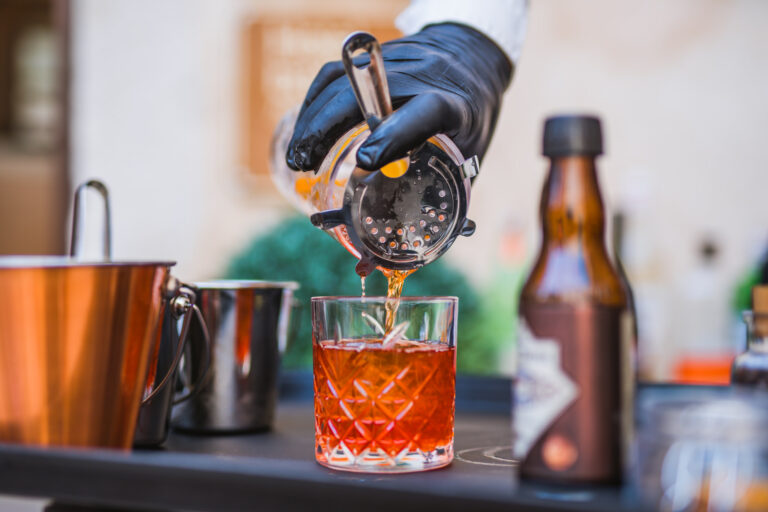 Preparation of cocktail