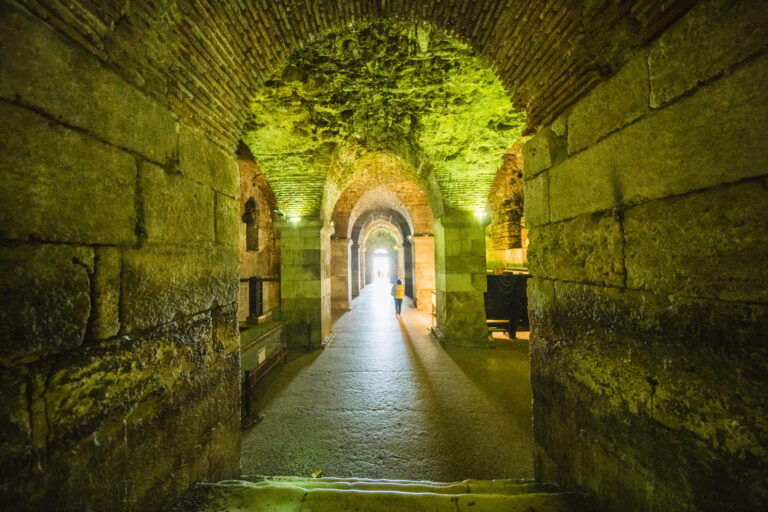 Diocletian's palace basement