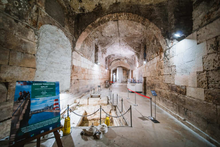 Diocletian's palace tunnels