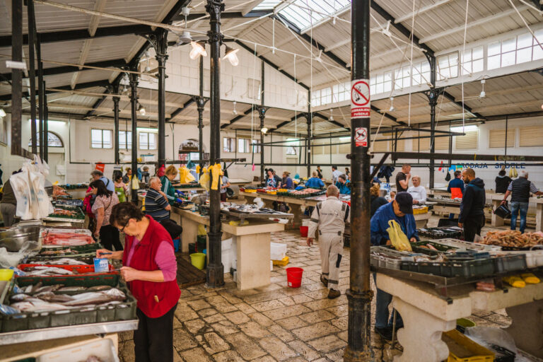 Split fish market
