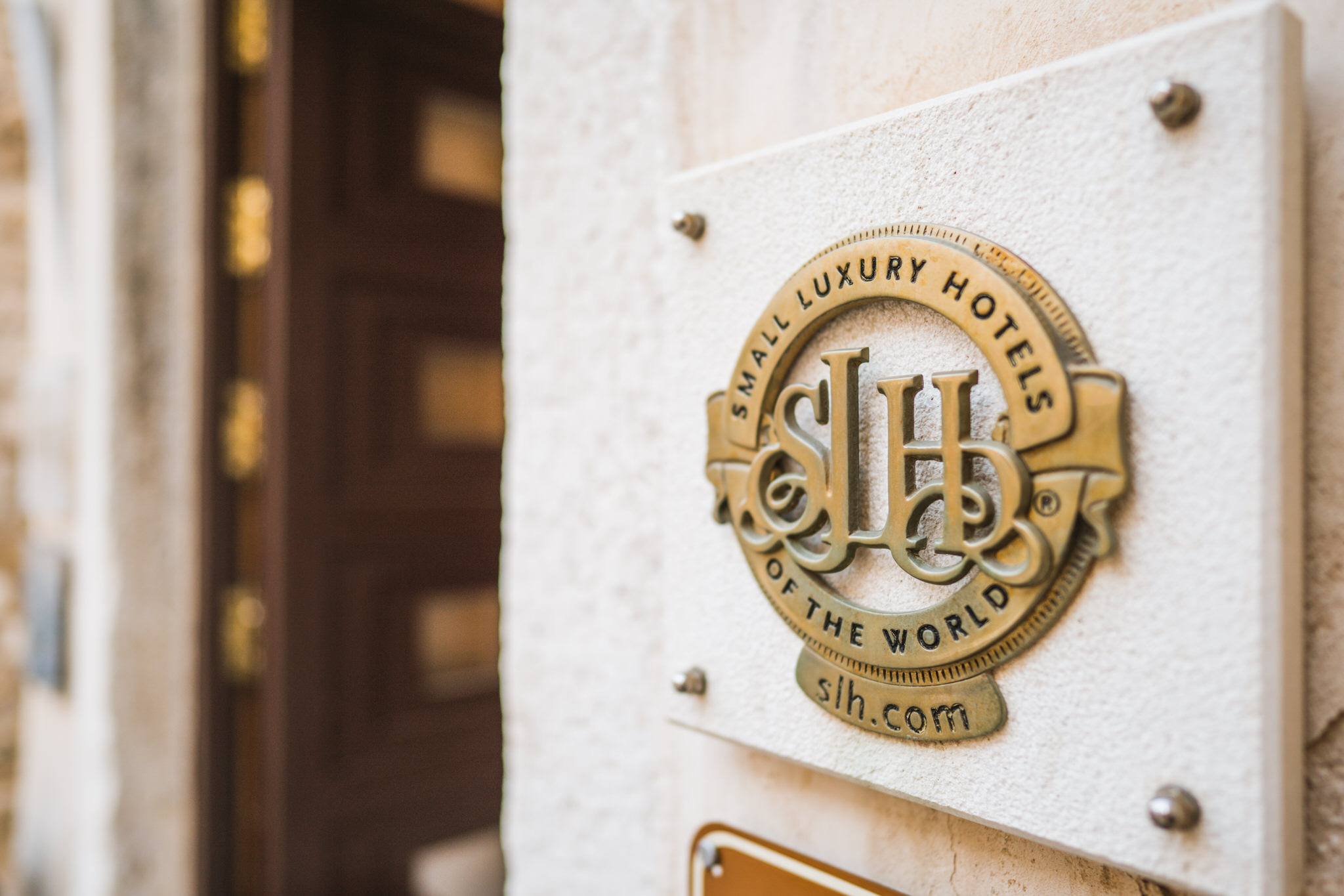 Small luxury hotels of the world sign