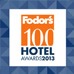 Fodor's 100 hotel awards 2013