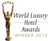 World Luxury Hotel Awards winner 2013