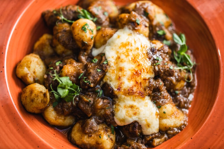 Beef stew a la pašticada