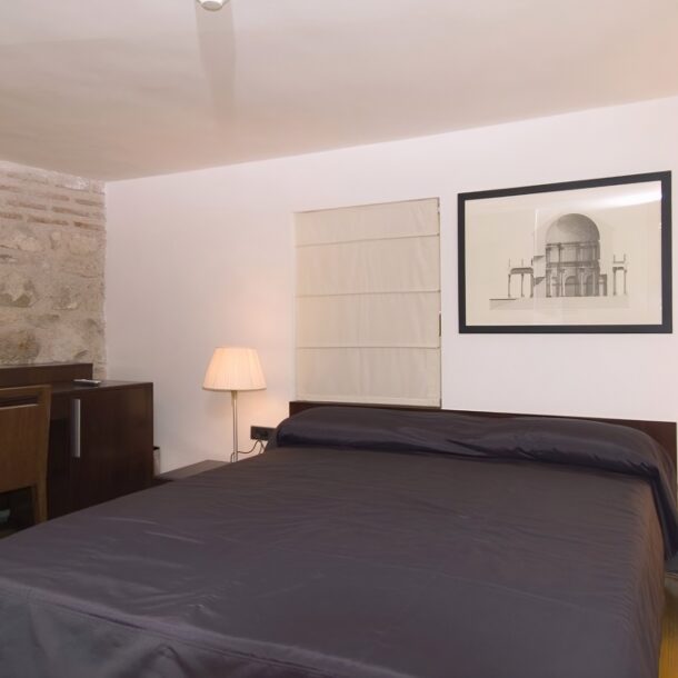 Standard room bed